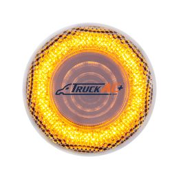 12 LED 2-1/2" Mirage Light (Clearance/Marker) - Amber LED/Clear Lens - United Pacific 36562