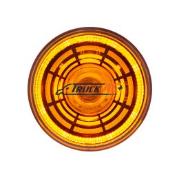 4 LED 2" Round Abyss Light (Clearance/Marker) - Amber LED/Amber Lens - United Pacific 36574