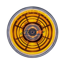 4 LED 2-1/2" Round Abyss Light (Clearance/Marker) - Amber LED/Clear Lens - United Pacific 36581