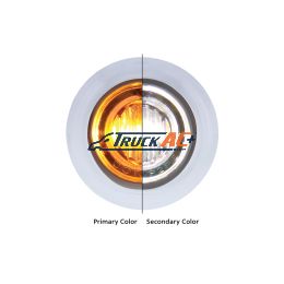 3 LED 3/4" Mini Double Fury Light (Clearance/Marker) - Amber LED/White LED - United Pacific 36839