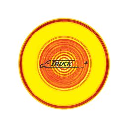 9 LED 2-1/2" Round GloLight (Clearance/Marker) - Amber LED/Amber Lens - United Pacific 37016
