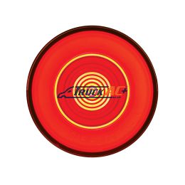 9 LED 2-1/2" Round GloLight (Clearance/Marker) - Red LED/Red Lens (Card) - United Pacific 37017