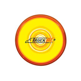 6 LED 2" Round GloLight (Clearance/Marker) - Amber LED/Amber Lens - United Pacific 37035