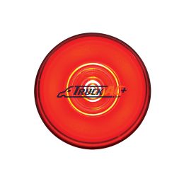 6 LED 2" Round GloLight (Clearance/Marker) - Red LED/Red Lens - United Pacific 37036B
