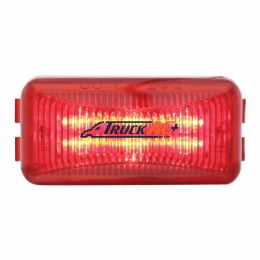 6 LED Rectangular Light (Clearance/Marker) - Red LED/Red Lens - United Pacific 38159