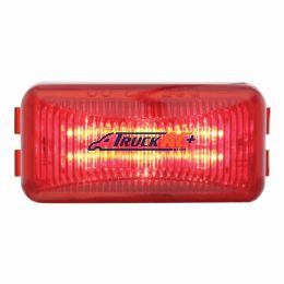 6 LED Rectangular Light (Clearance/Marker) - Red LED/Red Lens - United Pacific 38159B