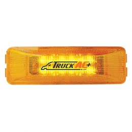 12 LED Rectangular Light (Clearance/Marker) - Amber LED/Amber Lens - United Pacific 38161B