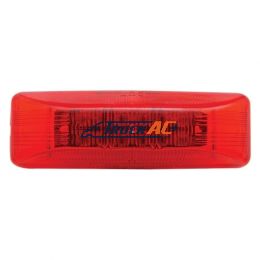 12 LED Rectangular Light (Clearance/Marker) - Red LED/Red Lens - United Pacific 38162B