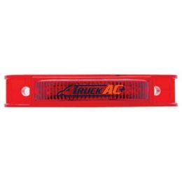 7 LED Rectangular Light (Clearance/Marker) - Red LED/Red Lens - United Pacific 38164