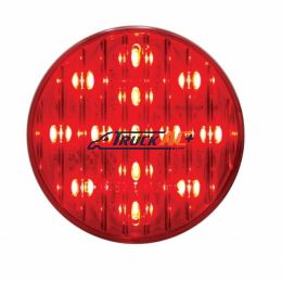 13 LED 2-1/2" Round Light (Clearance/Marker) - Red LED/Red Lens - United Pacific 38177B
