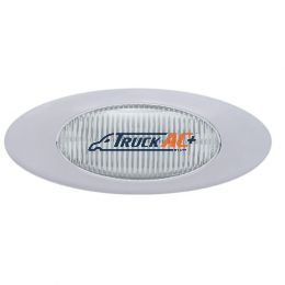 12 LED Phantom I Light (Clearance/Marker) - Amber LED/Clear Lens - United Pacific 38234