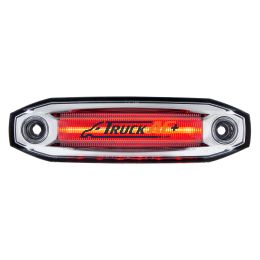 6 Red LED Light (Clearance/Marker) With 6 Red LED Side Ditch Light - United Pacific 39305
