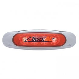 4 LED Reflector Light (Clearance/Marker) - Red LED/Red Lens - United Pacific 39399B