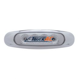 4 LED Reflector Light (Clearance/Marker) - Red LED/Clear Lens - United Pacific 39401