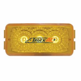 3 LED Reflector Light (Clearance/Marker) - Amber LED/Amber Lens - United Pacific 39523