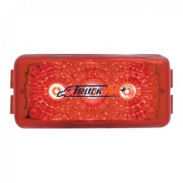 3 LED Reflector Light (Clearance/Marker) - Red LED/Red Lens - United Pacific 39524