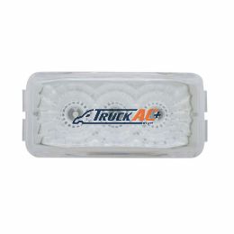 3 LED Reflector Light (Clearance/Marker) - Red LED/Clear Lens - United Pacific 39526