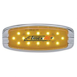 16 LED Retro Light (Clearance/Marker) - Flush Mount - Amber LED/Amber Lens - United Pacific 39939
