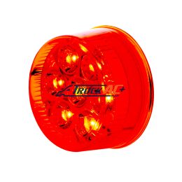 7 LED 2" Round Light (Clearance/Marker) - Red LED/Red Lens - United Pacific 39985B