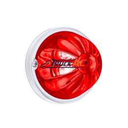 Glass Watermelon Light Kit With 4 LED Light-Red LED/Red Lens - United Pacific 35030
