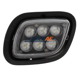 A06-51908-000, 6 LED Fog Light For 2008-2017 Freightliner Cascadia - Driver -Competition Series - United Pacific 31098