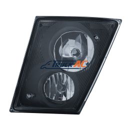 20737496 Black Fog/Driving Light Assembly For 2003-2017 Volvo VN/VNL - Driver - United Pacific 32355