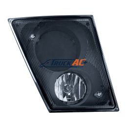 82780933, 20737501, 20546125 Black Fog Light Assembly For 2003-2017 Volvo VN/VNL - Passenger - United Pacific 32589