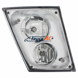 20737497 Chrome Fog/Driving Light Assembly For 2003-2017 Volvo VN/VNL - Passenger - United Pacific 32591