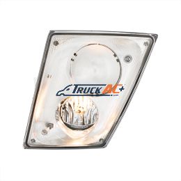 20737500 Chrome Fog Light Assembly For 2003-2017 Volvo VN/VNL - Driver - United Pacific 32592