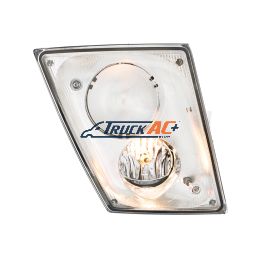 20737501 Chrome Fog Light Assembly For 2003-2017 Volvo VN/VNL - Passenger - United Pacific 32593