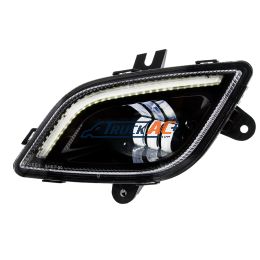 A66-03653-002, 34 LED Black Fog Light With LED Light Bar For 2018-2024 Freightliner Cascadia - Driver - United Pacific 32830