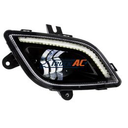A66-03653-003, 34 LED Black Fog Light With LED Light Bar For 2018-2024 Freightliner Cascadia - Passenger - United Pacific 32831