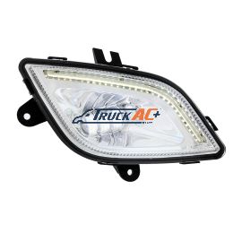 A66-03653-003, 34 LED Chrome Fog Light With LED Light Bar For 2018-2024 Freightliner Cascadia - Passenger - United Pacific 32833