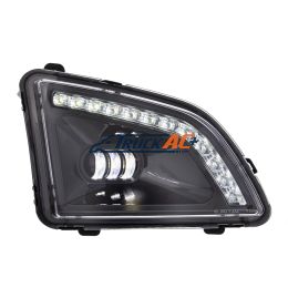 18 LED Black Projector Fog Light With Position Light For 2018-2024 Volvo VNL - Passenger/Right - United Pacific 35860