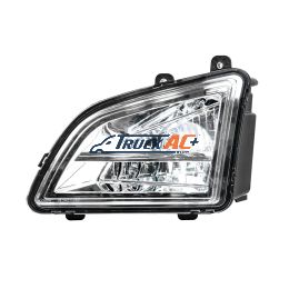 82775826 Chrome LED Driving & Fog Light For 2018-2024 Volvo VNL - Driver -Competition Series - United Pacific 35861