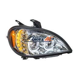 High Power LED Chrome Projection Headlight For 2001-2020 Freightliner Columbia - Passenger - United Pacific 31091