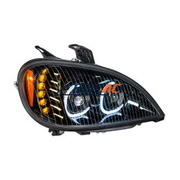 High Power LED Blackout Projection Headlight For 2001-2020 Freightliner Columbia - Passenger - United Pacific 31093