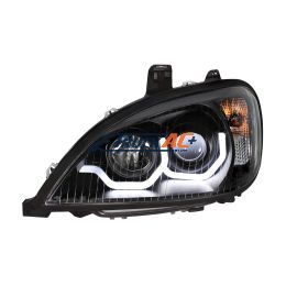 Blackout Projection Headlight With LED Position Light For 2001-2020 Freightliner Columbia - Driver - United Pacific 31254