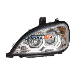 Chrome Projection Headlight With LED Position Light For 2001-2020 Freightliner Columbia - Driver - United Pacific 31256