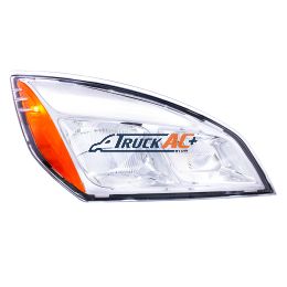 A66-01405-003, A66-01512-003 Chrome LED Headlight For 2018-2024 Freightliner Cascadia - Passenger - United Pacific 35738