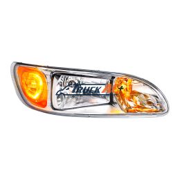 16-09190-R Headlight For 2008+ Peterbilt 382/384/386/387 - Passenger - Competition Series - United Pacific 35770