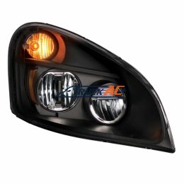 A06-51907-007 "Blackout" LED Headlight For 2008-2017 Freightliner Cascadia - Passenger - United Pacific 35799