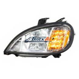 Chrome LED Headlight For 2001-2020 Freightliner Columbia - Driver - United Pacific 35845