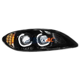 3596016C93 Blackout LED Headlight For 2006-2017 International Prostar - Passenger - United Pacific 35870