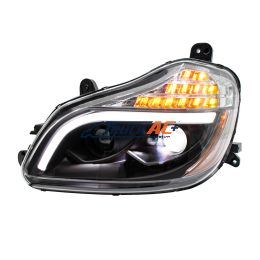 Blackout 8 LED Projection Headlight For 2013-2021 Kenworth T680-Driver - United Pacific 32906