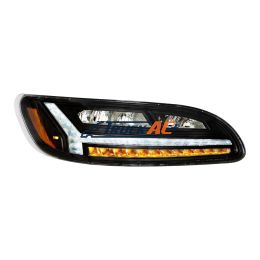 Blackout 6 LED Headlight For Peterbilt 386 (2006-2016) & 387 (2000-2011)- Passenger - United Pacific 32931