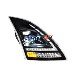 Blackout Full LED Headlight With Switchable Sequential Turn Signal. 2018-2024 Volvo VNL-Passenger - United Pacific 32939
