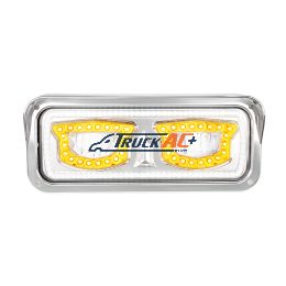 High Power Chrome LED Headlight With Turn Signal And Position Light-Driver - United Pacific 35715