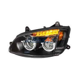 P54-1059-200 Blackout Full LED Headlight For 2008-2017 Kenworth T660-Driver - United Pacific 35721