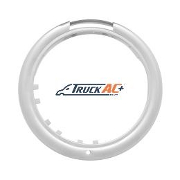 Stainless Steel Classic Headlight Bezel With Turn Signal Cutout - United Pacific 30399